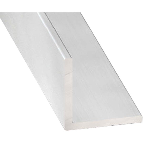 ángulo de aluminio bruto 100 x 3 x 3 cm