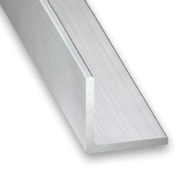 ángulo de aluminio bruto 250 x 3,5 x 3,5 cm