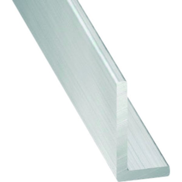 ángulo de aluminio bruto desigual 250 x 2 x 1,5 cm