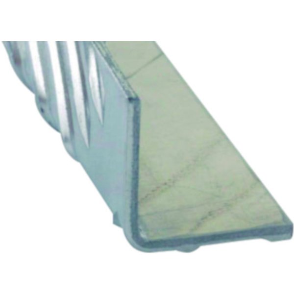 ángulo ajedrez de aluminio bruto 250 x 3 x 3 cm