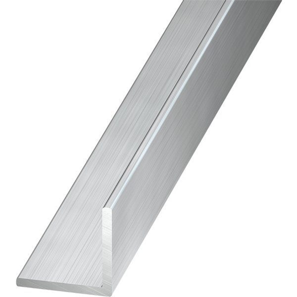 ángulo de aluminio bruto 250 x 5 x 5 cm