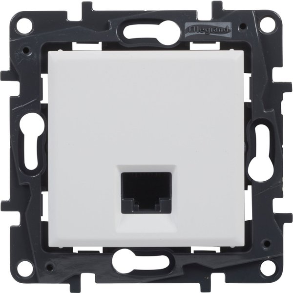 Toma rj45 cat 6 utp blanco legrand