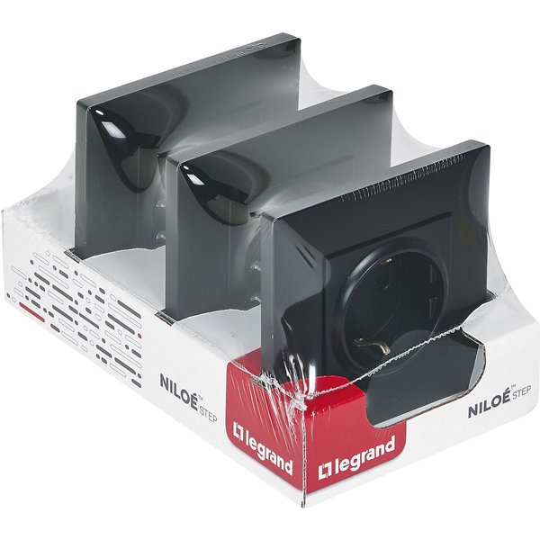 Pack 3 tomas monoblock antrac legrand niloe step