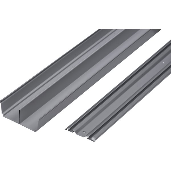 Pack 2 guias correderas gris 270 cm
