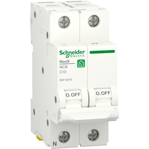 Interruptor magnetotérmico 1p+n 10 a schneider