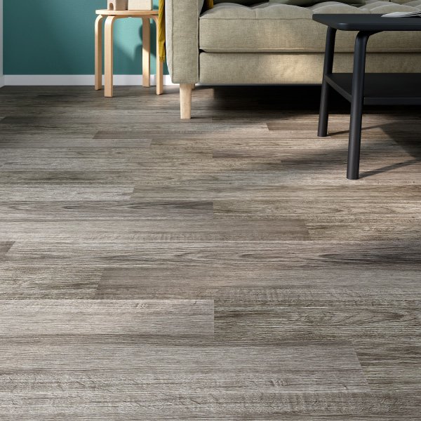 Suelo vinílico auto adhesivo pvc roble oscuro poprock