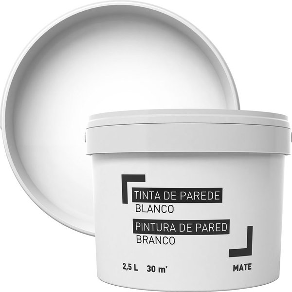 Pintura para paredes blanco 2,5 l