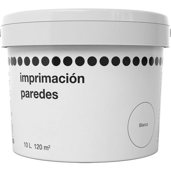 Imprimación para paredes blanca 10 l