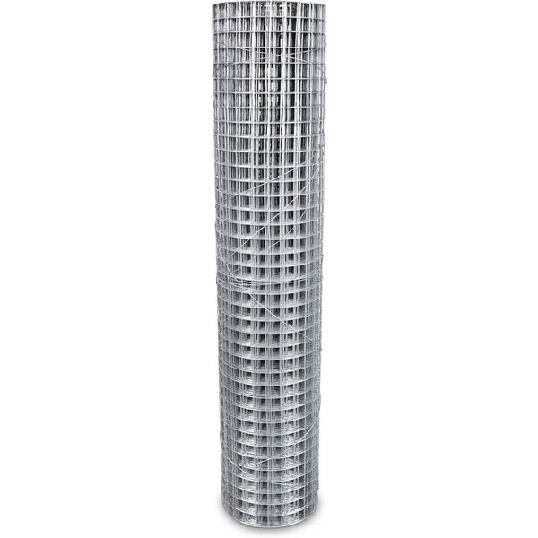 Malla soldada galvanizada 0,5 x 5 m - hueco 13 x 13 mm blooma