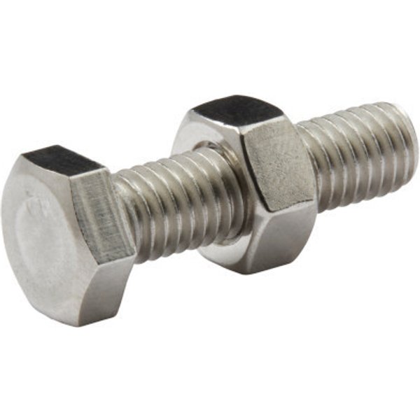 Perno y tuerca hexagonal 8x30 mm 10 uds