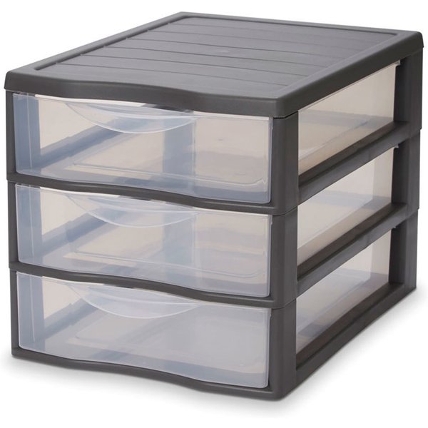 Torre cajones kontor 25,5 cm 3 uds