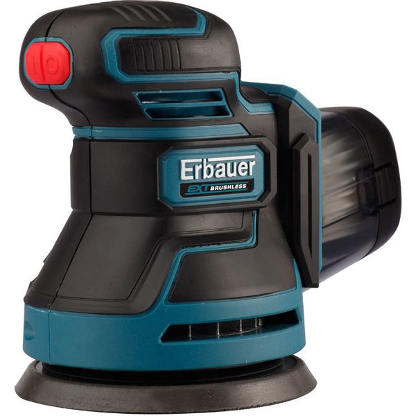 Lijadora excéntrica 18v brushless sin batería erbauer