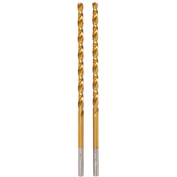 2 brocas hss titanio 4 x 119 mm erbauer