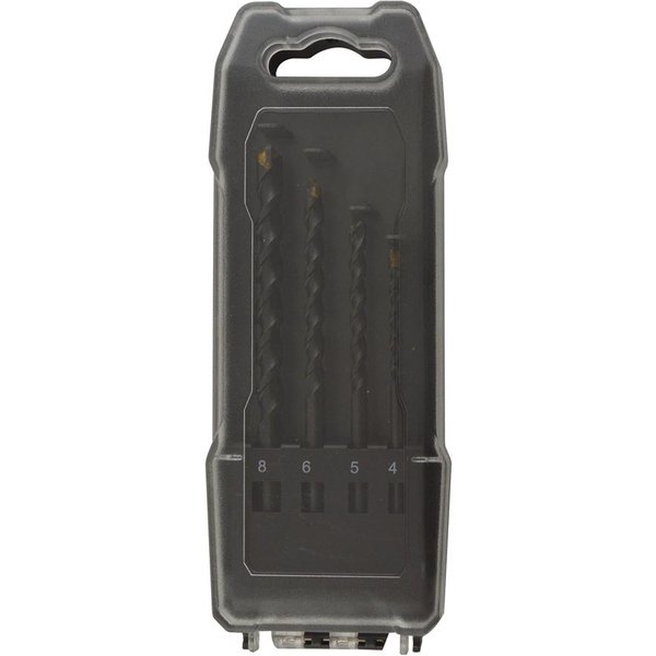 Juego 4 brocas cerámica universal fit
