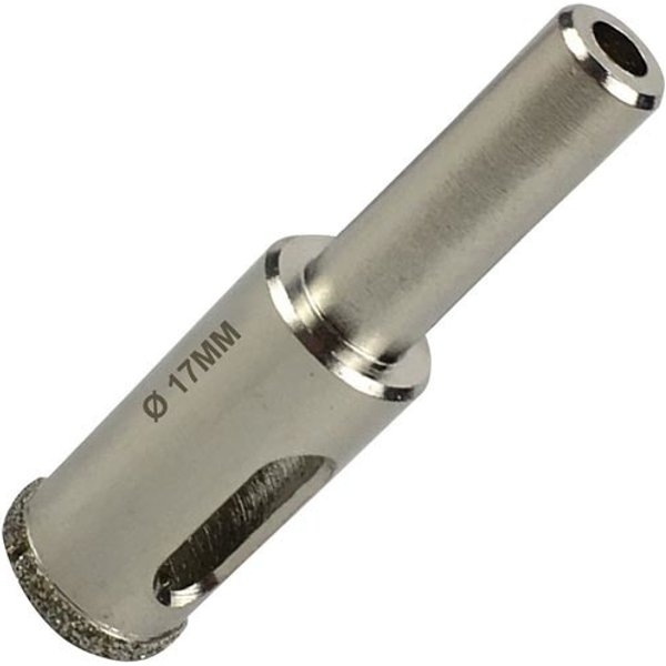 Broca de corona de diamante para azulejos 17 mm