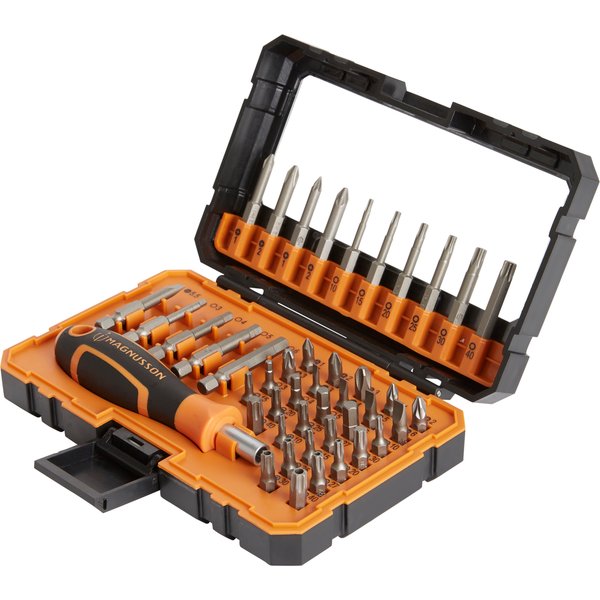 Juego de llave y puntas 44 piezas magnusson