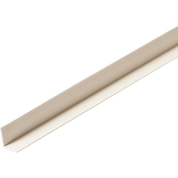 ángulo de pvc blanco 240 x 1,5 x 1,5 cm
