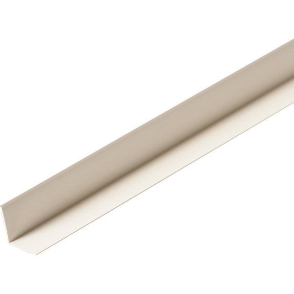 ángulo de pvc blanco 240 x 2,5 x 2,5 cm