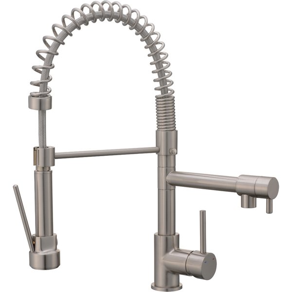 Grifo de cocina monomando extraíble mate bilbrough