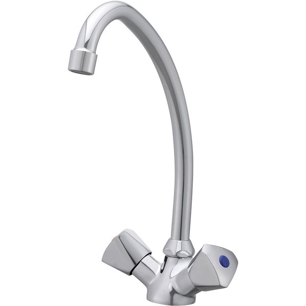 Grifo de cocina bimando cromado savo