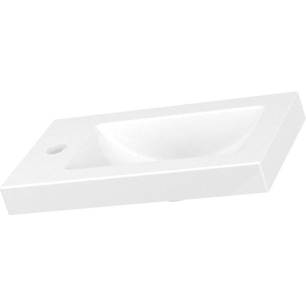 Lavabo resina beni 44x23 cm