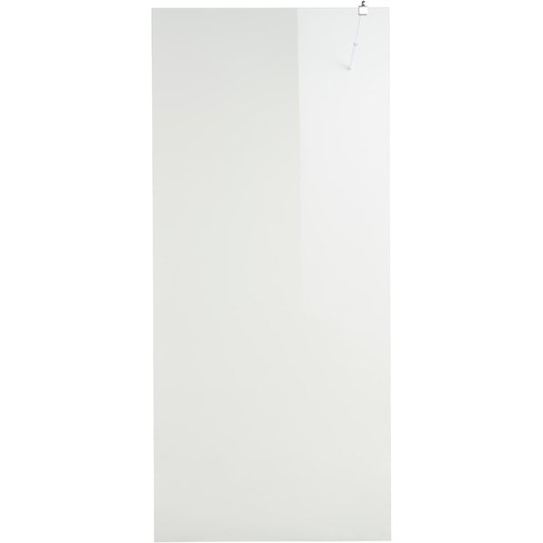 Mampara de ducha fija transparente 195x120cm onega