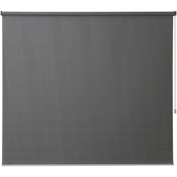 Estor enrollable translúcido gris "iggy" 160x180 cm