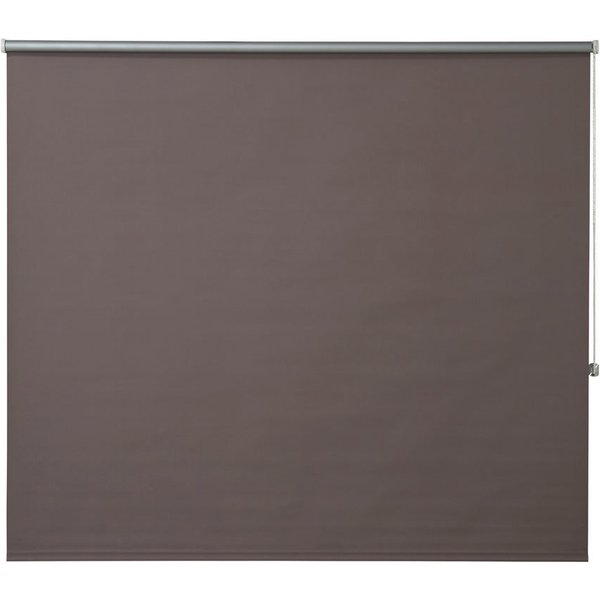 Estor enrollable opaco marrón "pama" 160x195 cm