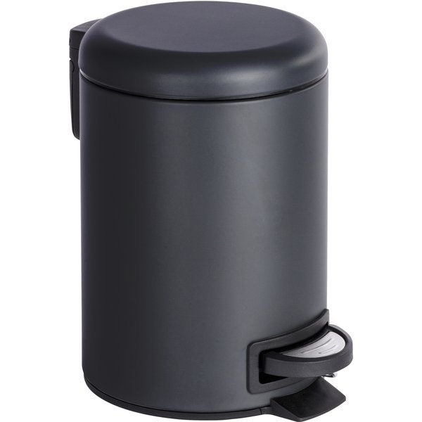 Papelera pedal 3l leman negro