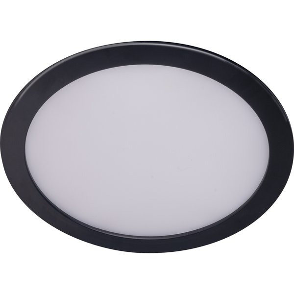 Downlight led redondo negro 30cm luceco