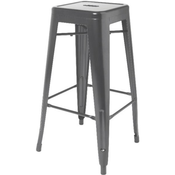 Taburete canvey metal gris