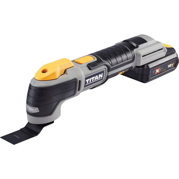Multiherramienta 18v con batería titan