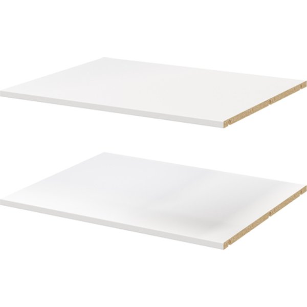 Pack estante homny 75x58 cm blanco 2 uds