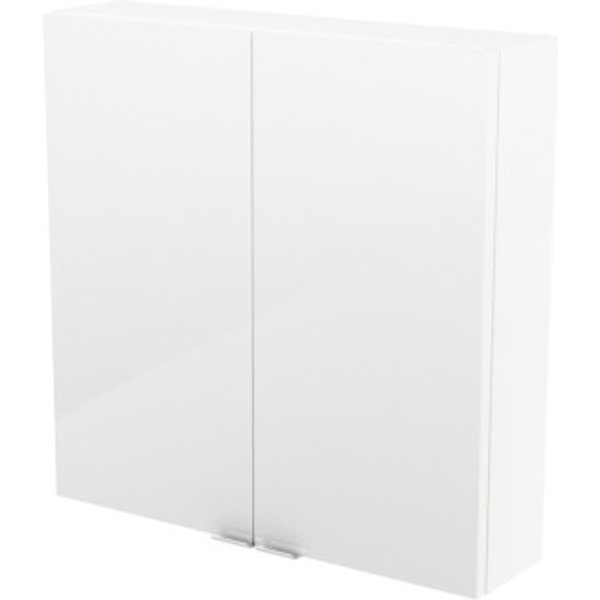 Mueble de baño auxiliar suspendido idalie color blanco 60x60x15cm