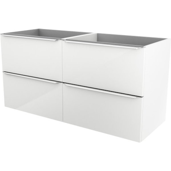 Mueble de baño suspendido idalie color blanco 120x60cm