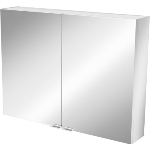 Mueble de baño auxiliar suspendido idalie con espejo 60x80x15cm