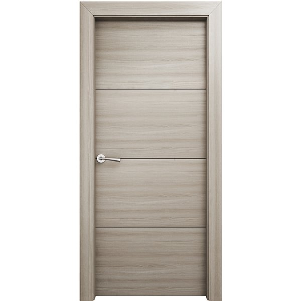Puerta de interior vali roble gris derecha 82,5 cm