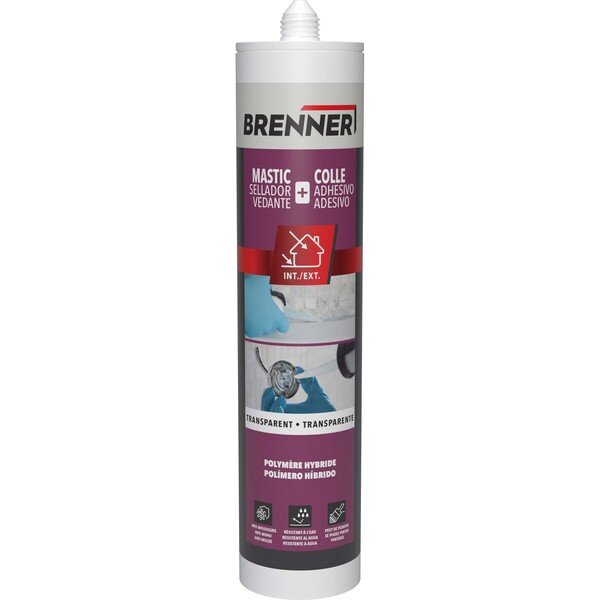 Adhesivo transparente 290 ml brenner