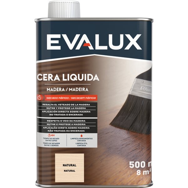Cera liquida natural 500 ml evalux