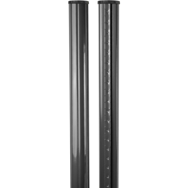 Poste redondo rack 48mm x 2000mm color gris