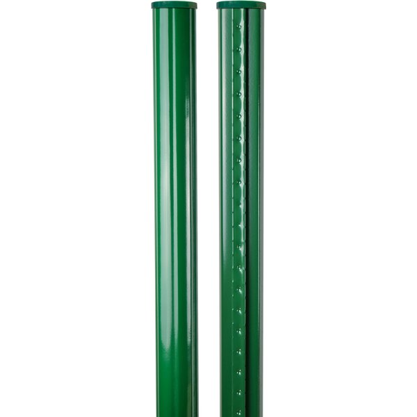 Poste redondo rack 48mm x 1100mm color verde