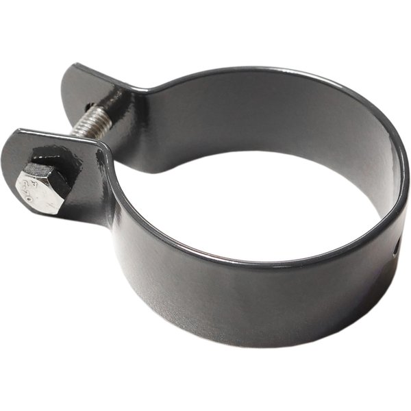 Collar de fijación para poste 48mm color gris pack de 2