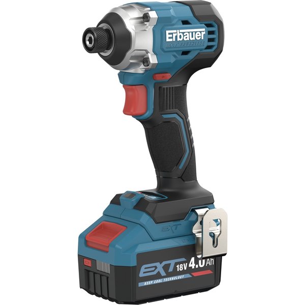 Atornillador impacto 18v compact 180nm brushless 1x4ah erbauer