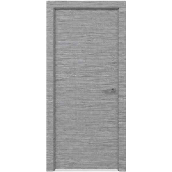 Puerta de interior carina gris izquierda 82,5 cm