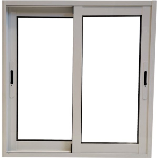 Ventana aluminio corredera blanco 120x120 cm