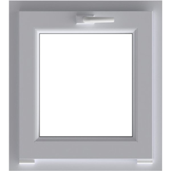 Ventana pvc golpete blanca 50x60 cm
