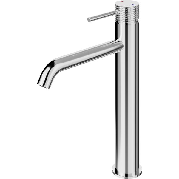 Grifo lavabo caño alto con aireador livie cromo