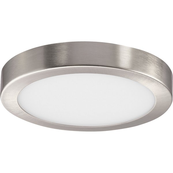 Plafón led redondo metálico cromo aius 21,5cm cooke & lewis