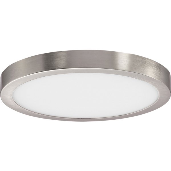 Plafón led redondo cromo aius 30cm cooke & lewis