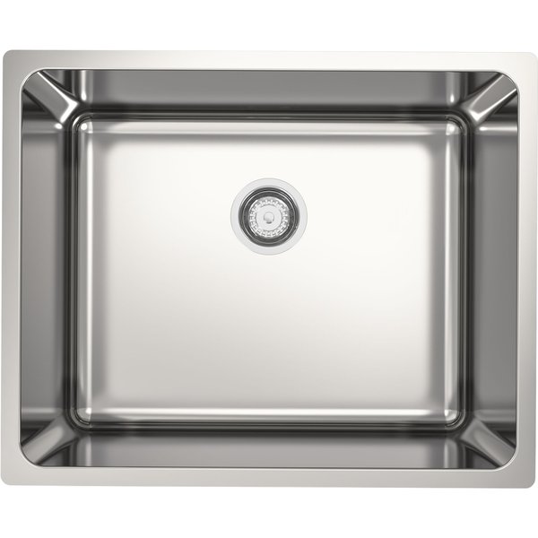 Fregadero inoxidable almire 1 seno 44x54cm cooke & lewis